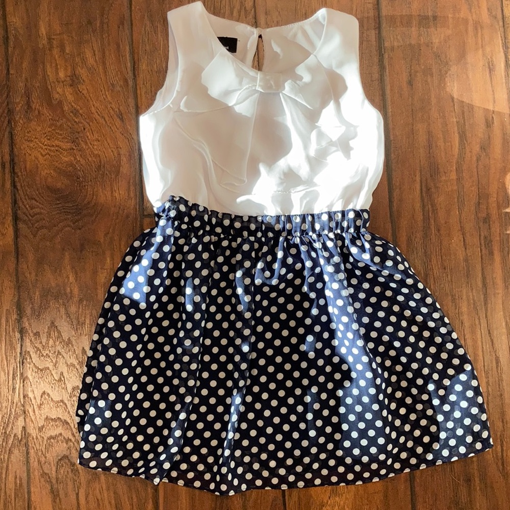 Amy’s closet Polka dot Dress EUC